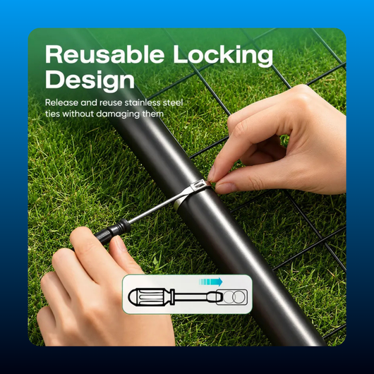 Stainless Steel Cable Tie Gun Kit