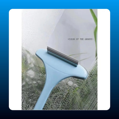 Double Sided Window Squeegee and Scrubber