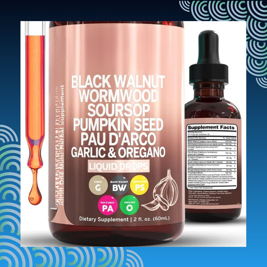 Black Walnut Liquid Drops with Sweet Wormwood