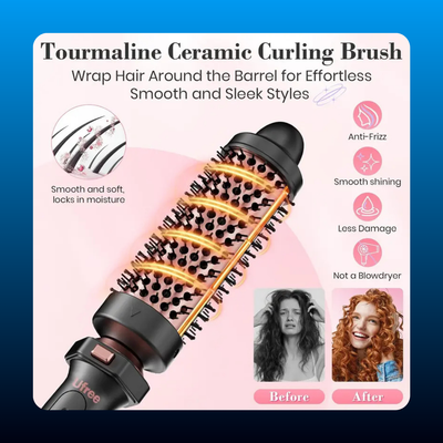 3-in-1 Curling Iron and Styling Set