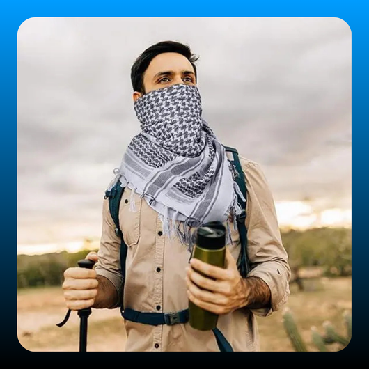 100% Cotton Tactical Military Shemagh Scarf