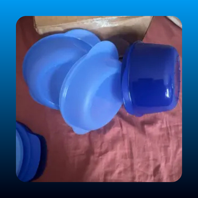 Round Bowl and Lid 6-piece Set