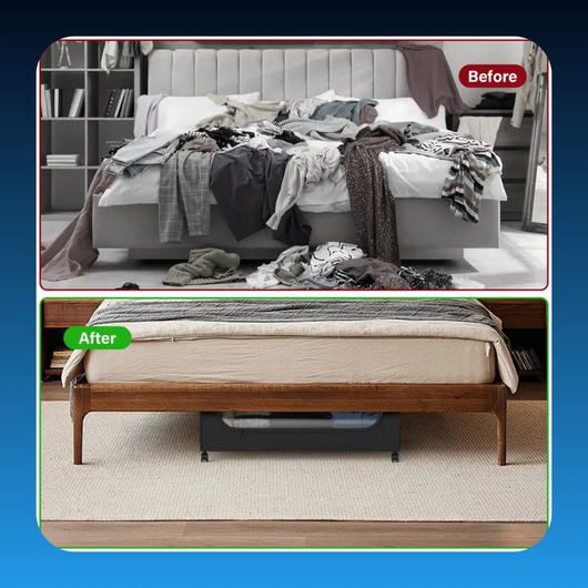 Under Bed Storage With Wheels
