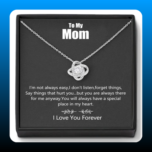 To my Mom Necklace for Mother's Day