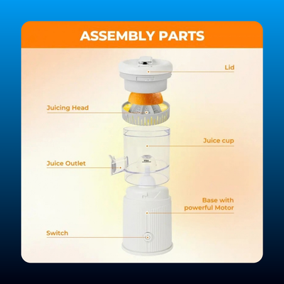 Cordless Rechargeable Citrus Juicer