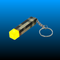 Pixel Torch Night Light Keychain
