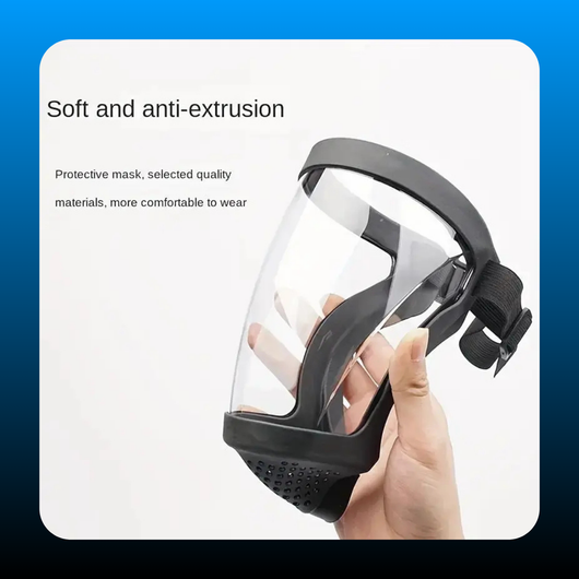 Adjustable Full-Face Protective Shield