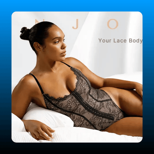 Lace Thong Hourglass Bodysuit
