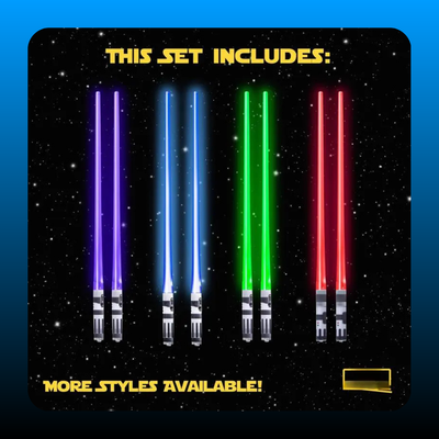 Lightsaber Chopsticks