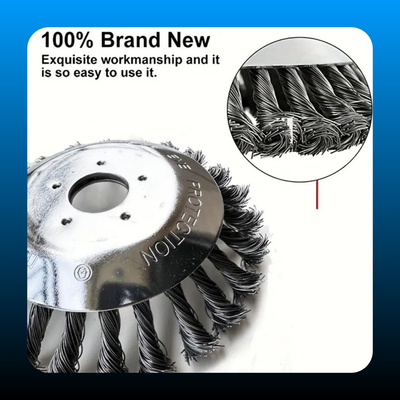 Wire Wheel Garden Weeding Brush