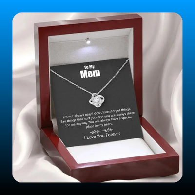 To my Mom Necklace for Mother's Day