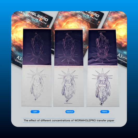 Thermal-Compatible Tattoo Stencil Transfer Paper