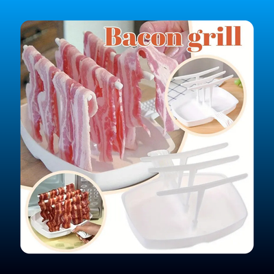 Plastic Grill Microwave Oven Plate Rack