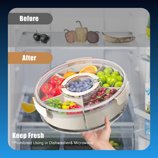 Rotating Snack Box Container