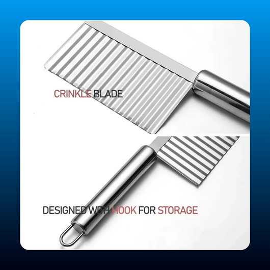 Wavy Crinkle Cutting Knife