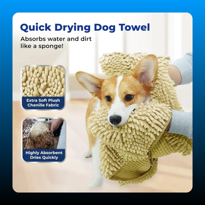 Dog Dryer Shammy Towel