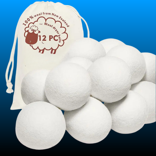 Reusable Wool Dryer Balls Natural Fabric Softener