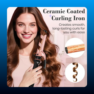 3-in-1 Curling Iron and Styling Set