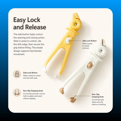 Bird Shaped Heat-Resistant Kitchen Anti Scald Clip