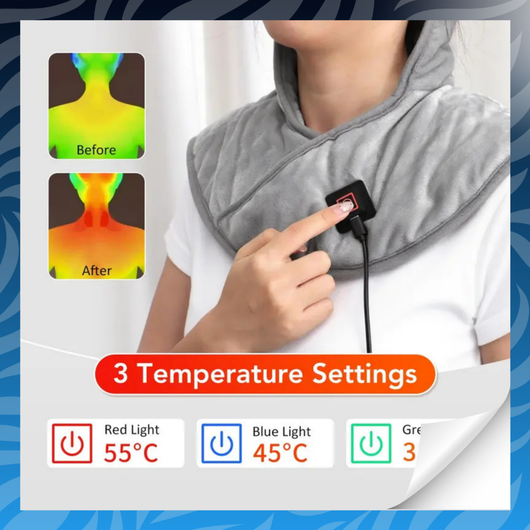 USB-Powered Neck & Shoulder Heating Pad