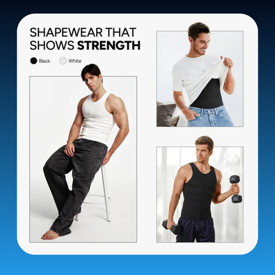 Men's Waist Trainer Trimmer Compression Vest