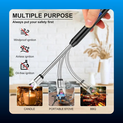 Rechargeable Flexible Neck Arc Lighter