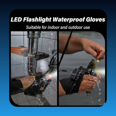 LED Flashlight Gloves