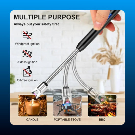Rechargeable Flexible Neck Arc Lighter