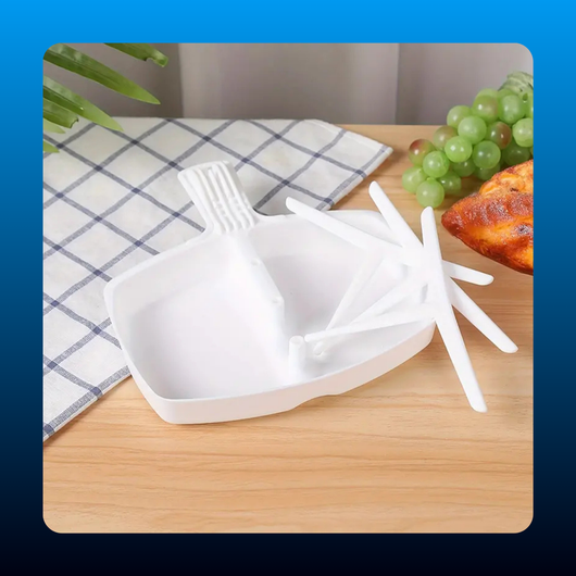 Plastic Grill Microwave Oven Plate Rack