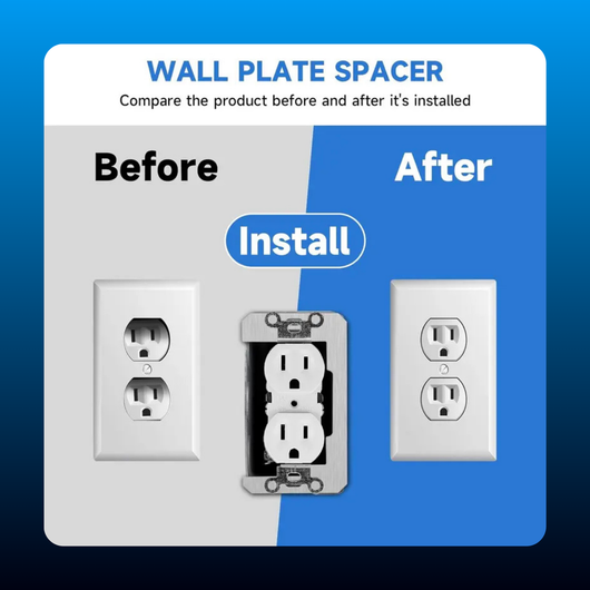 10 Pcs Wall Plate Spacer