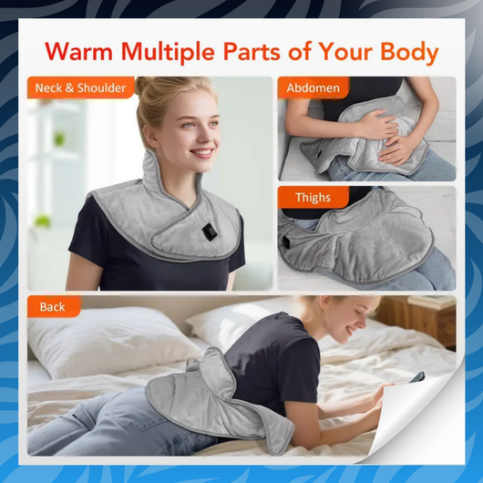 USB-Powered Neck & Shoulder Heating Pad