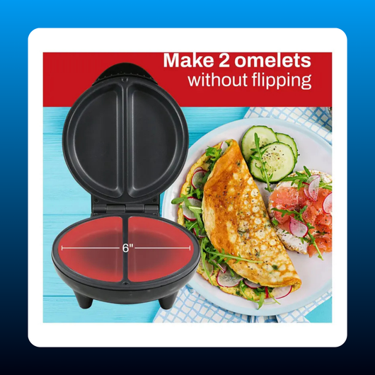 Dual Omelet and Frittata Maker