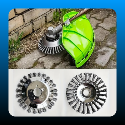 Wire Wheel Garden Weeding Brush