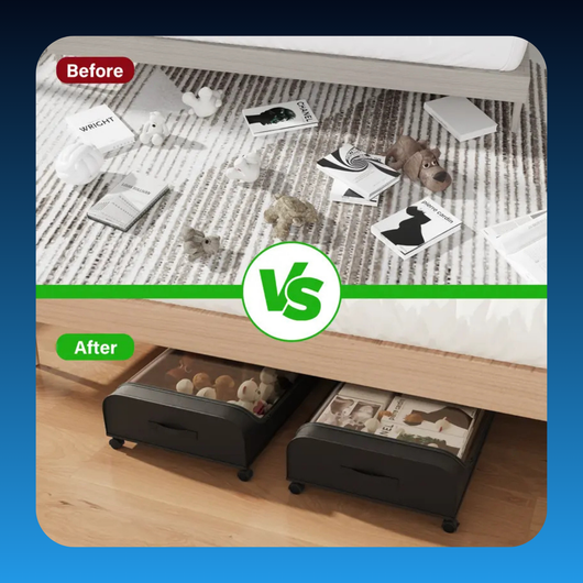 Under Bed Storage With Wheels