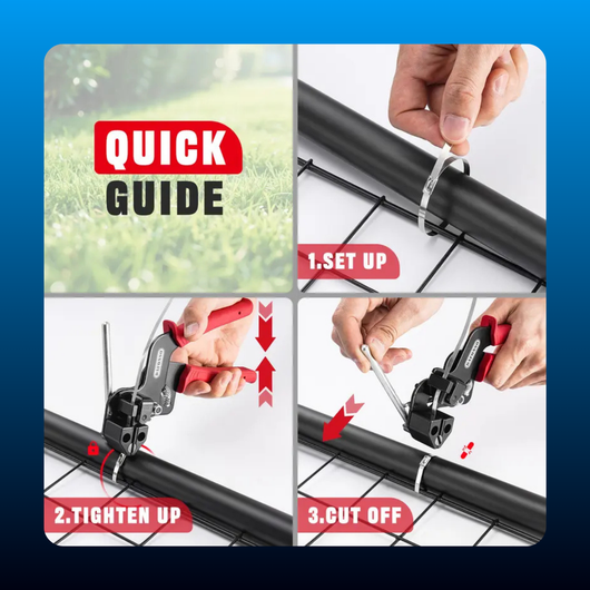 Stainless Steel Cable Tie Gun Kit