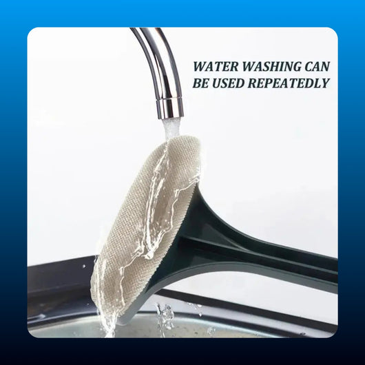 Double Sided Window Squeegee and Scrubber