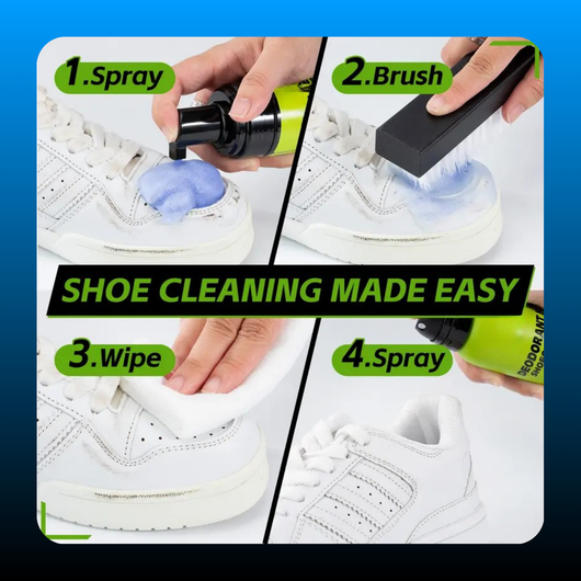 Premium Sneaker Cleaner & Shoe Care Set
