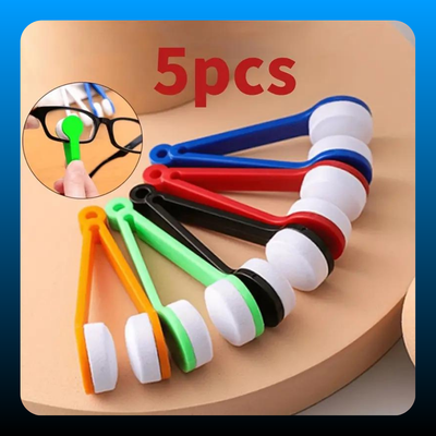 Eyeglass Microfiber Soft Brush Cleaning Tool (5 Pieces)