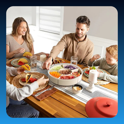 Rotating Snack Box Container