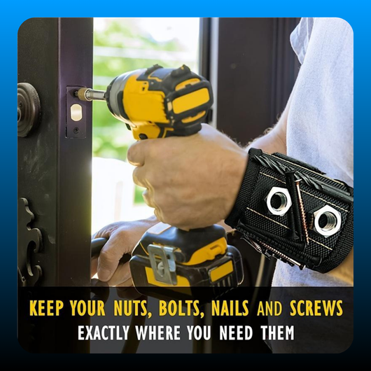 Magnetic Wristband Tool Holder