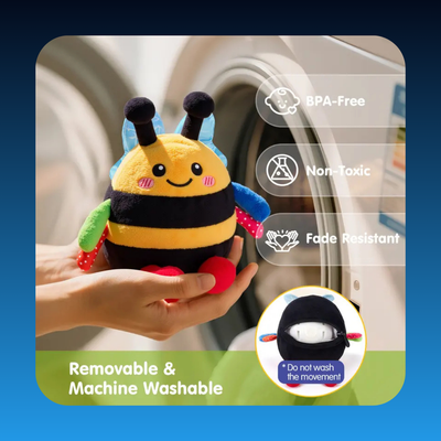 Interactive Crawling Musical Bee Toy for Toddlers