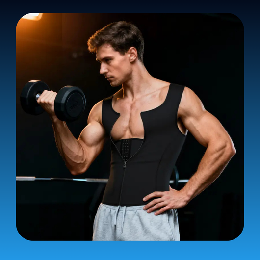 Men's Waist Trainer Trimmer Compression Vest