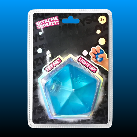 Light Up Polygon Gem Squishy (2 Pack Random)