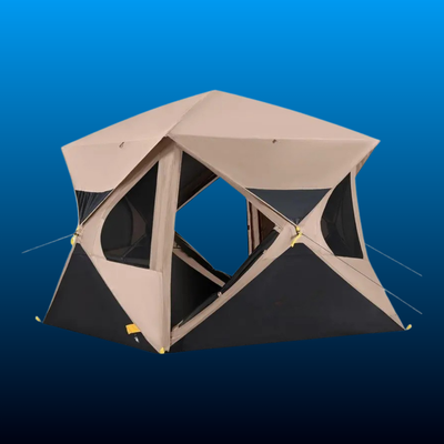 Instant Cabin Tent with Gear Loft