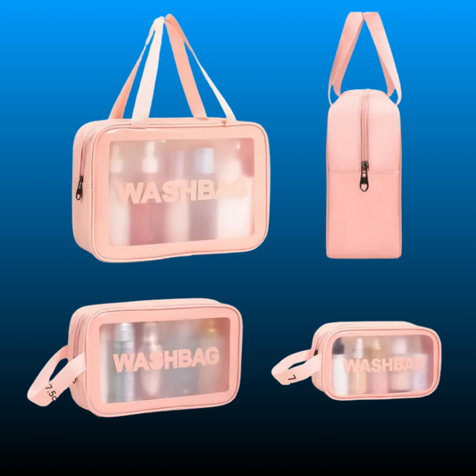 Travel Toiletry Bags (3 Pack)