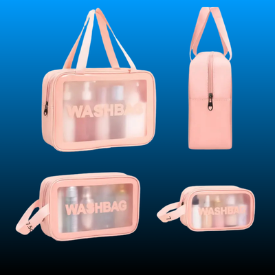 Travel Toiletry Bags (3 Pack)
