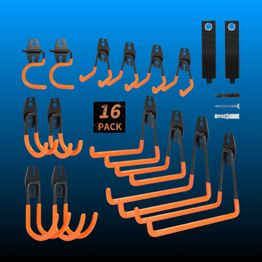 16 Pack Garage Hooks Heavy Duty Organization