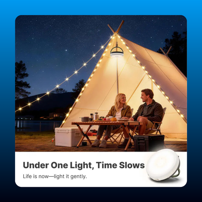 Rechargeable Camping Lantern and String Light