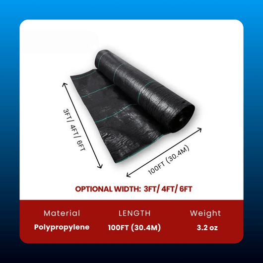 Durable Weed Barrier Landscape Fabric