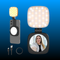 Foldable LED Ring Light with Mirror & Stand